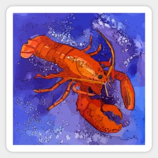 Red Lobster Sticker